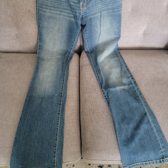 Isabel Maternity Bootcut + Side Panel Sz 4/27 NWT - Picture 2 of 7